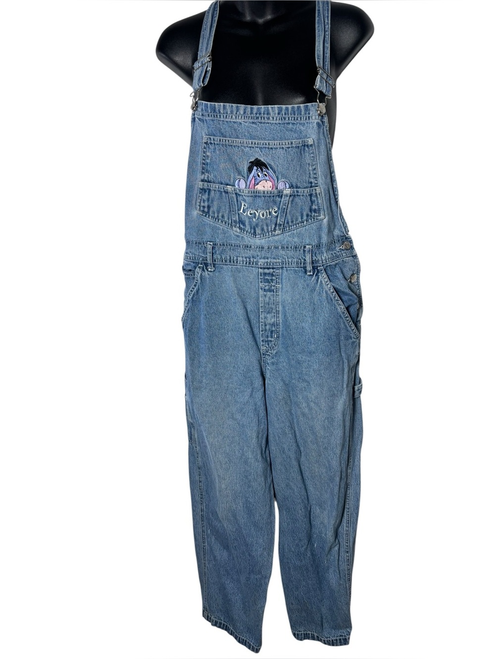 Vintage Winnie the Pooh women’s small overalls eeyore embroidered
